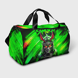 Сумки спортивные Samurai green, цвет: 3D-принт