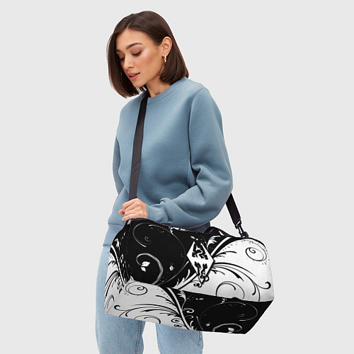 Спортивная сумка The Elder Scrolls узор / 3D-принт – фото 4