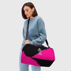 Сумки спортивные Keep calm ask mum, цвет: 3D-принт — фото 2