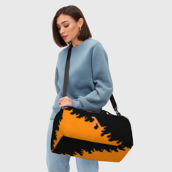 Сумки спортивные Half life orange fire, цвет: 3D-принт — фото 2