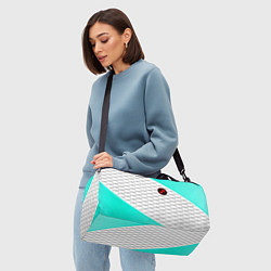 Сумки спортивные BMW carbon steel, цвет: 3D-принт — фото 2