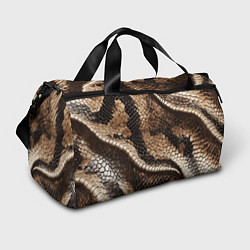 Спортивная сумка Красивая змеиная кожа