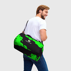 Сумки спортивные Xbox fire green, цвет: 3D-принт — фото 2