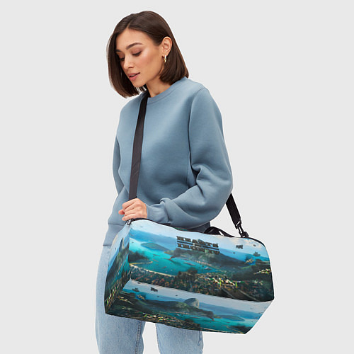 Спортивная сумка Hearts of Iron trial of allegiance / 3D-принт – фото 4