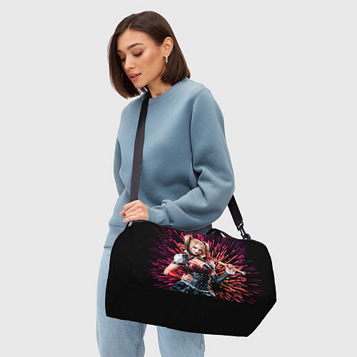 Спортивная сумка Harley Quinn / 3D-принт – фото 4