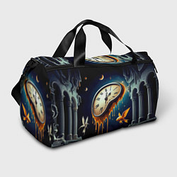 Сумки спортивные Течение времени - сюрреализм, цвет: 3D-принт
