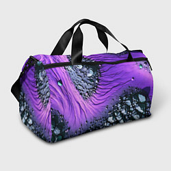 Спортивная сумка Камни и фиолетовая земля