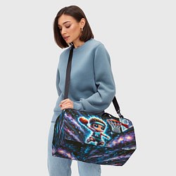 Сумки спортивные Бейсболист с мячом, цвет: 3D-принт — фото 2