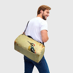 Сумки спортивные Большой дятел, цвет: 3D-принт — фото 2