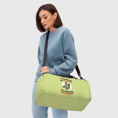Спортивная сумка Ночки на 23 / 3D-принт – фото 4