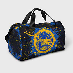 Сумки спортивные Логотип Голден Стэйт Уорриорз, цвет: 3D-принт