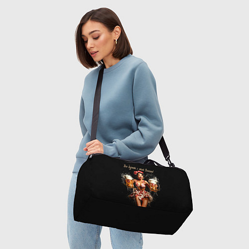 Спортивная сумка Все дуреют с этой Японии / 3D-принт – фото 4