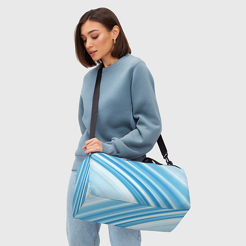 Спортивная сумка Акварель / 3D-принт – фото 4