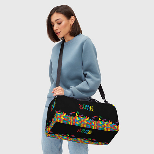 Спортивная сумка Game over / 3D-принт – фото 4