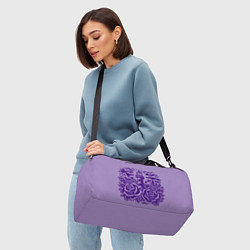 Сумки спортивные Маяк с розами и корабли, цвет: 3D-принт — фото 2