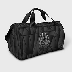 Сумки спортивные Велес лапа медведя, цвет: 3D-принт