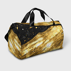 Спортивная сумка Золотой текстурный фон