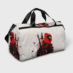 Сумки спортивные Дэдпул брызги, цвет: 3D-принт