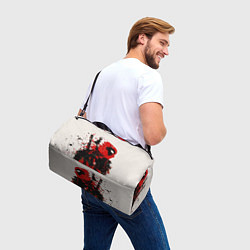 Сумки спортивные Дэдпул брызги, цвет: 3D-принт — фото 2