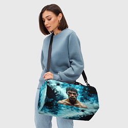 Сумки спортивные Артуро Гатти в дыму, цвет: 3D-принт — фото 2