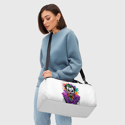 Спортивная сумка Джокер с галстуком / 3D-принт – фото 4