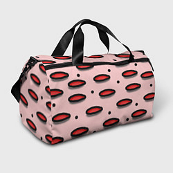 Спортивная сумка Круги маркер - паттерн