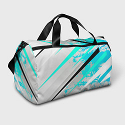Спортивная сумка Color white light blue