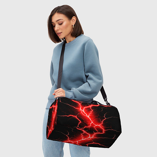 Спортивная сумка Lightning / 3D-принт – фото 4