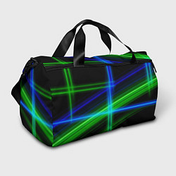Спортивная сумка Color blue black green
