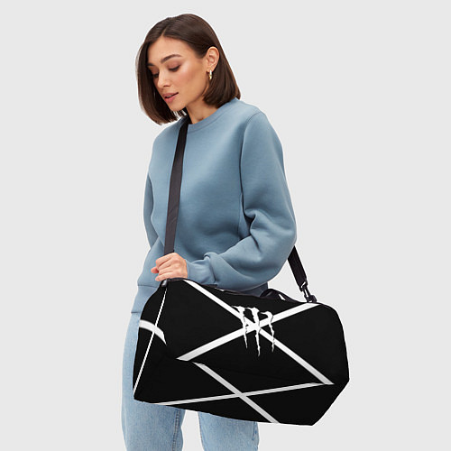 Спортивная сумка Monster energy line / 3D-принт – фото 4