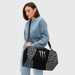 Сумки спортивные Monster energy japan symbol, цвет: 3D-принт — фото 2