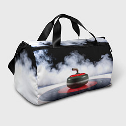 Сумки спортивные Кёрлинг и белый дым, цвет: 3D-принт