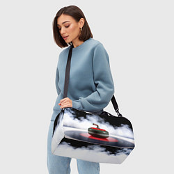 Сумки спортивные Кёрлинг и белый дым, цвет: 3D-принт — фото 2