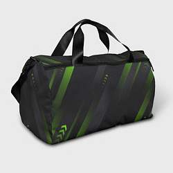 Спортивная сумка Color black green