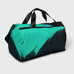 Спортивная сумка Color black light blue