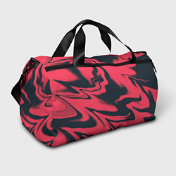 Спортивная сумка Color black red