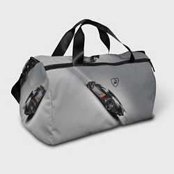 Сумки спортивные Lamborghini - racing car, цвет: 3D-принт