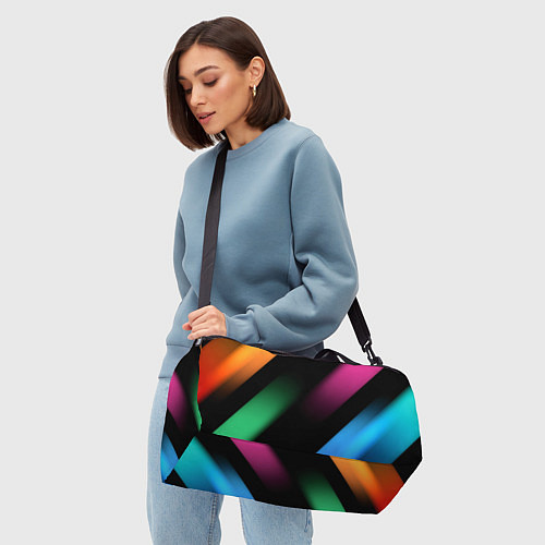 Спортивная сумка Multicoloured / 3D-принт – фото 4