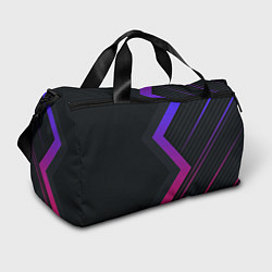 Сумки спортивные Color black line, цвет: 3D-принт