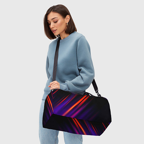 Спортивная сумка Multicolored / 3D-принт – фото 4