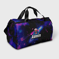 Сумки спортивные Админ в скафандре, цвет: 3D-принт
