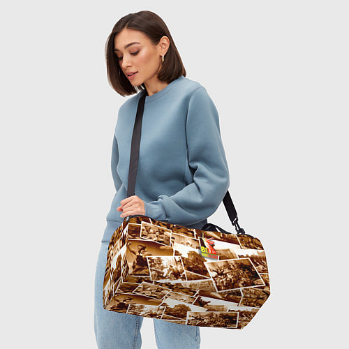 Спортивная сумка Победа 80 лет коллаж / 3D-принт – фото 4