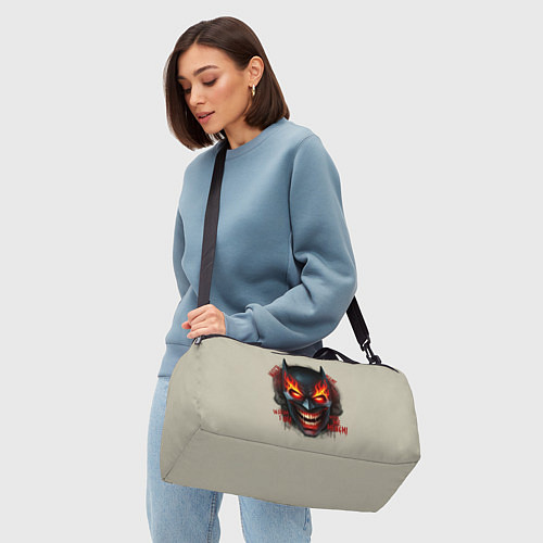 Спортивная сумка Огенный Бэтмент / 3D-принт – фото 4