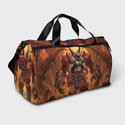 Сумки спортивные Doom hell gym, цвет: 3D-принт