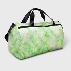 Спортивная сумка Абстракция - light green atom