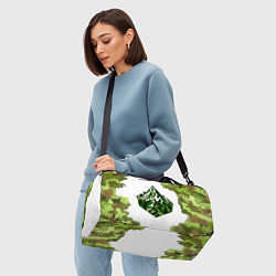 Сумки спортивные Камуфляж альпениста, цвет: 3D-принт — фото 2