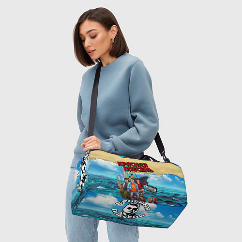 Спортивная сумка Красная Плесень - Бульбец Титанику / 3D-принт – фото 4