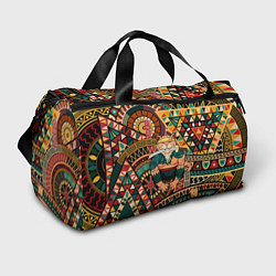 Сумки спортивные Кот самурай - Айко, цвет: 3D-принт