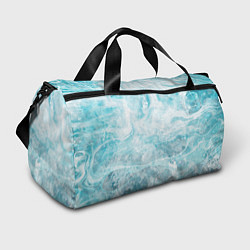 Спортивная сумка Абстракция - light blue sea foam