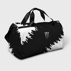 Спортивная сумка Monster energy белый огонь